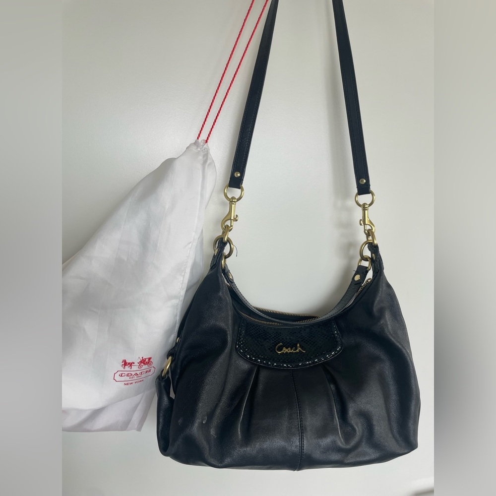 Coach leather crossbody